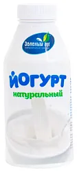 Йогурт ЗЕЛЕНЫЙ ЛУГ натуральный питьевой бзмж 2.5% 470г