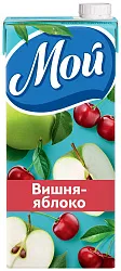 Нектар МОЙ яблоко вишня 0.95л