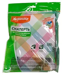 Скатерть ХОЗЯЮШКА МИЛА 120*140см с антискользящим покрытием