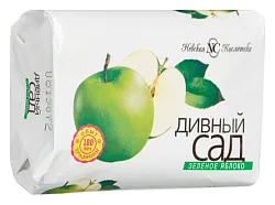 Мыло туалетное ДИВНЫЙ САД Зеленое яблоко 90г