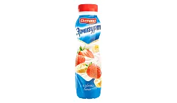 Йогурт ЭРМИГУРТ клубника банан бзмж 1.2% 420г