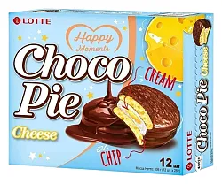 Печенье ЛОТТЕ Чоко-Пай сыр 12шт 336г