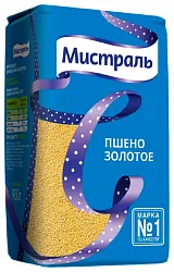 Пшено МИСТРАЛЬ Золотое м/у 900г