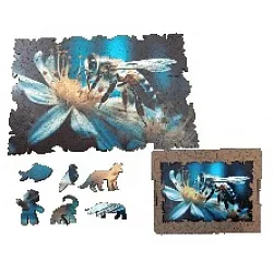 Пазл фигурный АПИЛКА Фантазия Пчела арт.ВзП33