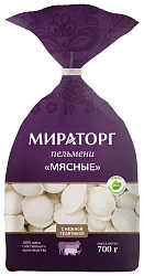 Пельмени МИРАТОРГ мясные 700г
