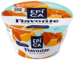 Творожок ЭПИКА соленая карамель бзмж 7.6% 130г