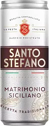 Напиток САНТО СТЕФАНО пивной Сицилийская Свадьба 7% ст/б 0.25л
