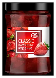 Варенье САВА Клубника ст/б 300г