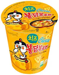 Лапша б/п САМЯНГ жгучая курица и сыр острый 70г