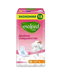 Прокладки МОЛПЕД Ультра нормал 18шт