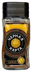 Кофе ЧЕРНАЯ КАРТА Голд ст/б 190г