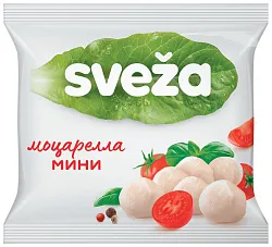 Сыр СВЕЖА Моцарелла мини мягкий бзмж 45% 250г