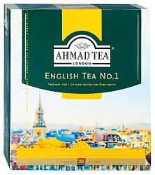 Чай АХМАД Английский №1 черный 100пак