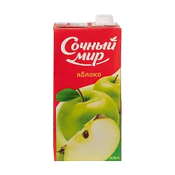 Напиток сокосодержащий СОЧНЫЙ МИР яблоко 0.95л