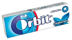 Жевательная резинка ОРБИТ Сладкая мята 13.6г