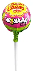 Карамель на палочке ЧУПА ЧУПС Аво-кадо микс 12г