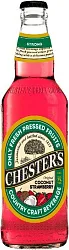Пивной напиток ЧЕСТЕРС Кокос с клубникой 7% ст/б 0.45л