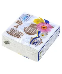 Салфетки КОМФОРТ с рисунком 24*24см 50шт