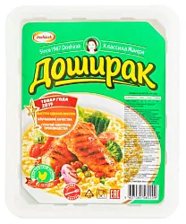 Лапша б/п ДОШИРАК курица острая 90г