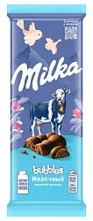 Шоколад МИЛКА Баблс молочный пористый 72г