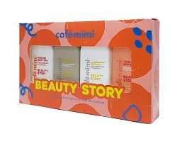 ПН КАФЕ МИМИ Бьюти стори гель для душа+лосьон для тела+шампунь+кондиционер