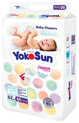 Подгузники ЙОКОСАН 5-10кг 62шт