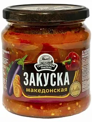 Закуска овощная СЕМИЛУКСКАЯ ТРАПЕЗА Македонская ст/б 460г