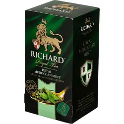 Чай РИЧАРД Роял Марокканская мята зеленый 25пак