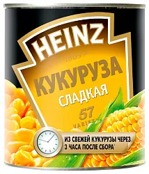 Кукуруза ХАЙНЦ ж/б 340г