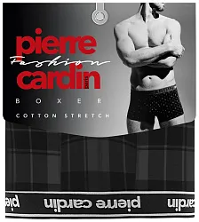 Трусы мужские ПЬЕР КАРДЕН боксеры серые р.46-48 арт.00124