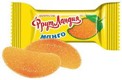 Конфеты СЛАВЯНКА Фрутландия желейные со вкусом манго весовые