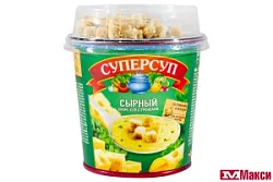 Суп-пюре РУССКИЙ ПРОДУКТ Суперсуп сырный с сухариками 33г