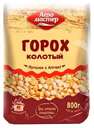 Горох АГРОМАСТЕР колотый м/у 800г