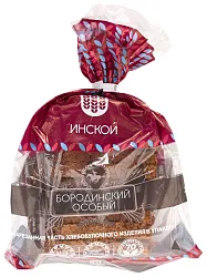 Хлеб ИНСКОЙ Бородинский особый нарезка 400г