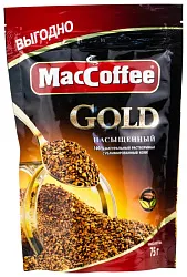 Кофе МАК КОФЕ Голд растворимый сублимированный м/у 75г