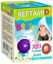 Комплект РЕФТАМИД жидкость без запаха 45 ночей 30мл