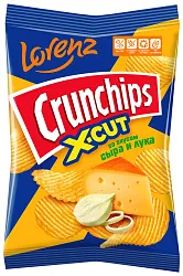 Чипсы ЛОРЕНЦ Кранчипс сыр лук 70г