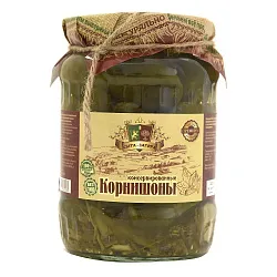 Огурцы СЫТА-ЗАГОРА Корнишоны ГОСТ ст/б 720мл