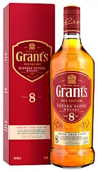 Виски ГРАНТС Шерри Каск Финиш 8 лет 40% ПК 0.7л