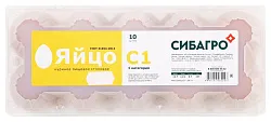 Яйцо куриное СИБАГРО С1 10шт