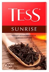Чай ТЕСС Санрайс черный 100г