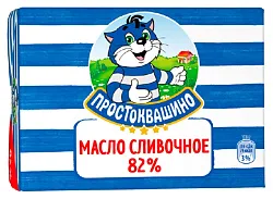 Масло сливочное ПРОСТОКВАШИНО бзмж 82% 180г