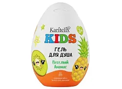 Гель для душа детский КАРИТЕЛИКС КИДС Веселый ананас 370мл