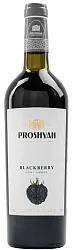 Плодовая алкогольная продукция ПРОШЯН Ежевичное красное п/сл 12% ст/б 0.75л