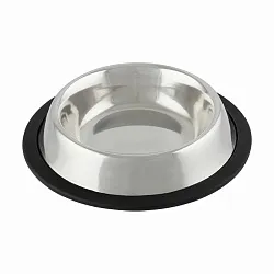 Миска РЫЖИЙ КОТ из нержавеющей стали 15.5см арт.104119