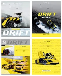 Тетрадь БИДЖИ Гонка линейка 12л