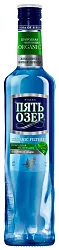 Водка ПЯТЬ ОЗЕР Органик 40% ст/б 0.5л