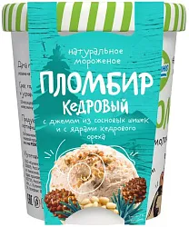 Мороженое ИЗ МОЛОЧНОГО КРАЯ джем из сосновых шишек ядра кедрового ореха бзмж 250г