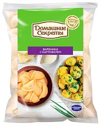 Вареники ДОМАШНИЕ СЕКРЕТЫ с картофелем 800г