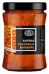 Варенье САВА облепиховое с имбирем ст/б 300г
